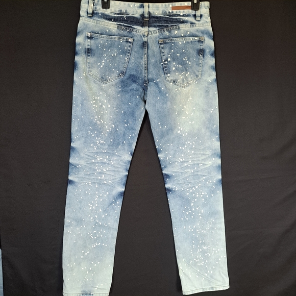 Custom Paint Splatter jeans; Mens Sz 36W,34L - Picture 10 of 12